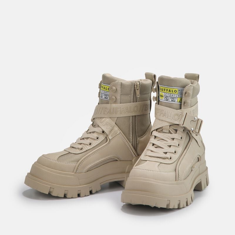 Buffalo Boot - Aspha COM1 - EU36 bis EU41 - für Damen - Größe EU37 - beige