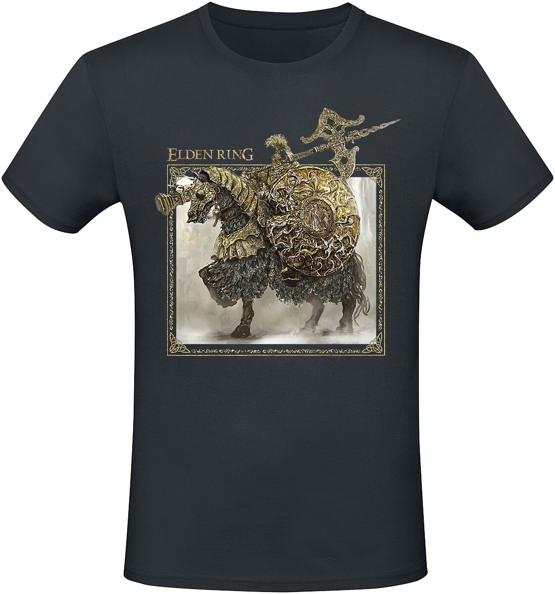 Elden Ring – Gaming T-Shirt – Tree Sentinel – S bis XXL – für Männer – Größe S – schwarz  – EMP exklusives Merchandise!