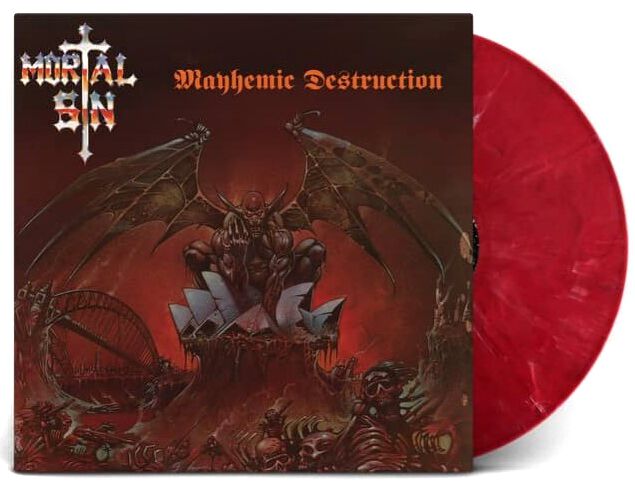 Mortal Sin Mayhemic destruction LP rot