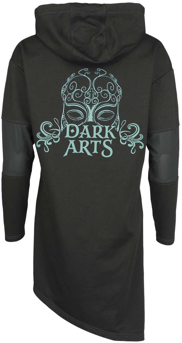 4064854883338 - Death Eater Mittellanges Kleid schwarz in XL 4064854883338 - Death Eater Mittellanges Kleid schwarz in XL