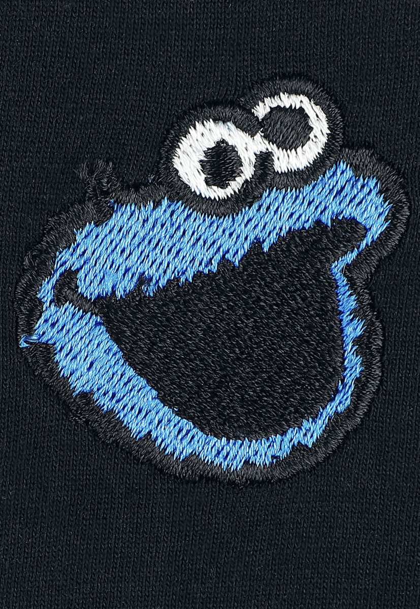 Sesamstraße Tank-Top - Cookie Monster - S bis XL - für Männer - Größe S - schwarz  - EMP exklusives Merchandise!