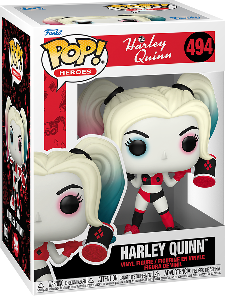 Harley Quinn - Harley Quinn Vinyl Figur 494 - Funko Pop! Figur - multicolor