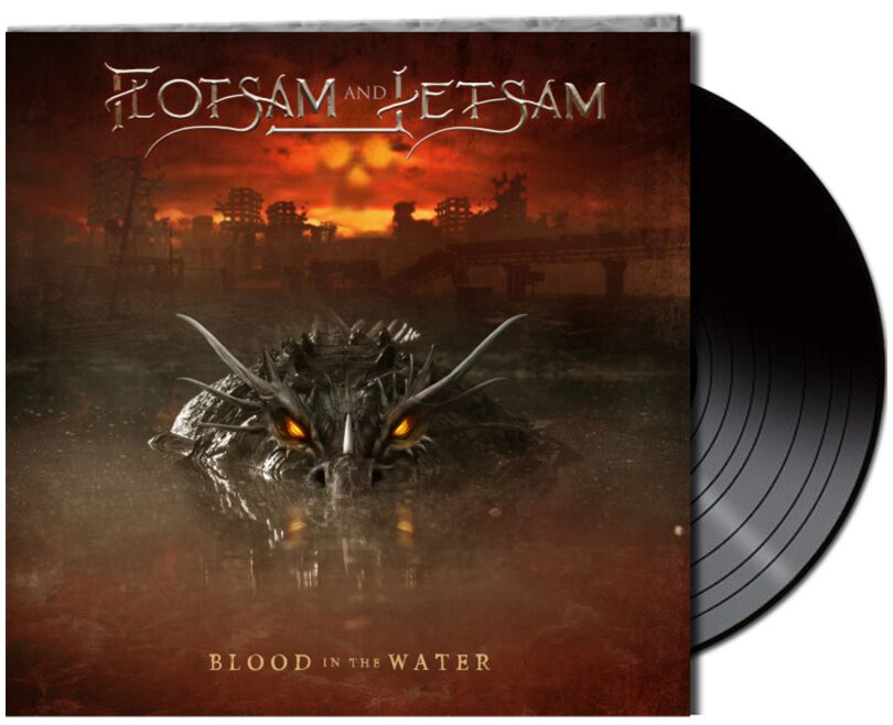 Flotsam & Jetsam Blood in the water LP schwarz
