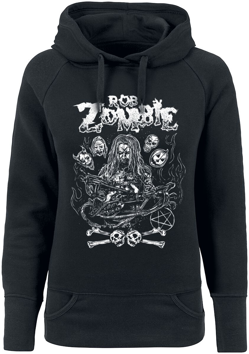 Rob Zombie Crossed 33 Kapuzenpullover schwarz