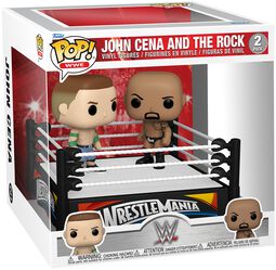 Pop! WWE - John Cena and The Rock Vinyl Figur