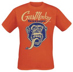 Monkey Head, Gas Monkey Garage, T-Shirt