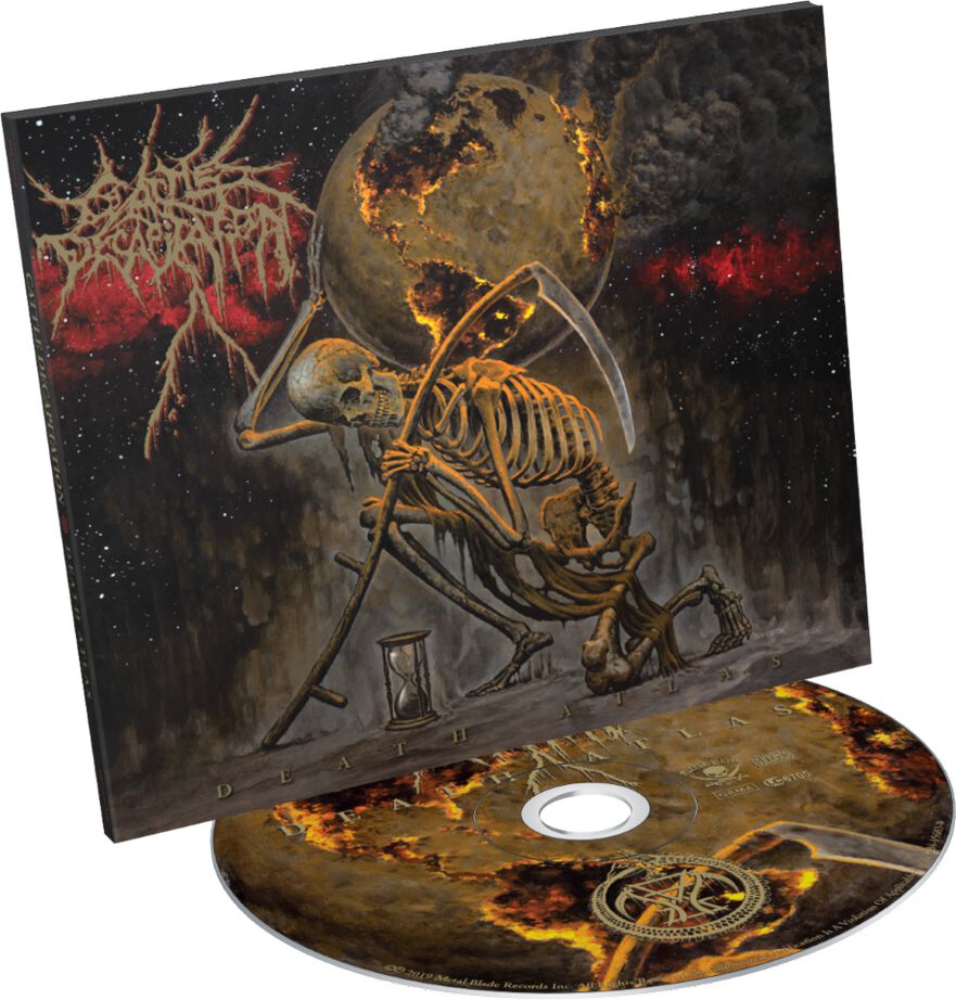 Cattle Decapitation Death atlas CD multicolor Cattle Decapitation Death atlas CD multicolor