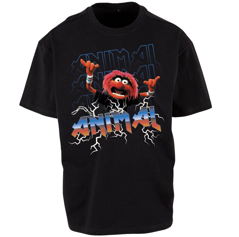 The Muppets Disney T-Shirt - Animal - for Men - black - EMP Exclusive!