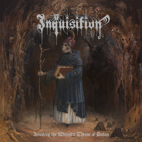 Invoking the majestic throne of Satan von Inquisition - CD (Jewelcase, Re-Issue)