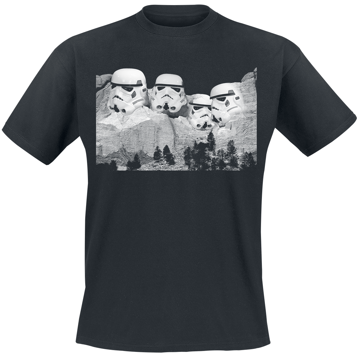 Original Stormtrooper - Mount Rushmore - T-Shirt - black image