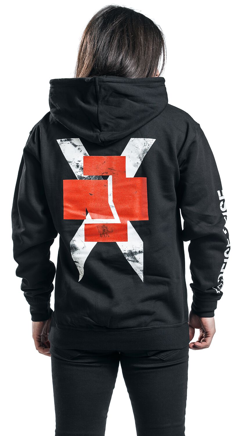 Weisses Kreuz Rammstein Pullover Weißes Kreuz Rammstein