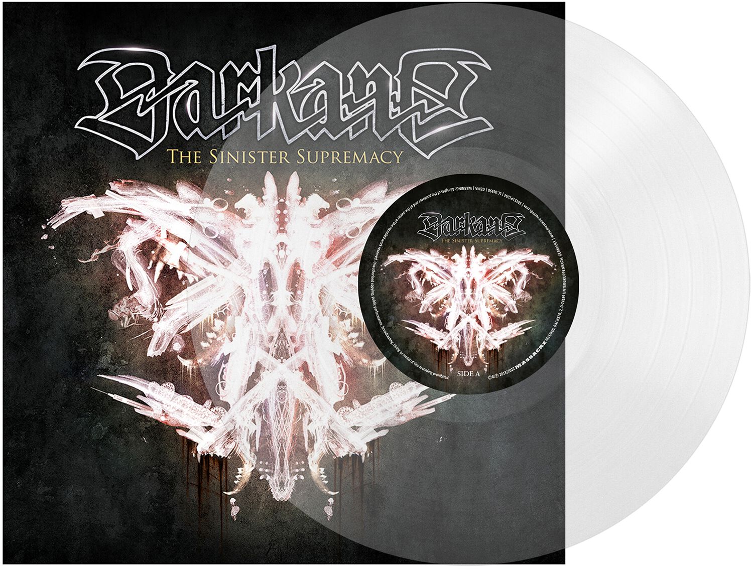 Image of LP di Darkane - The sinister supremacy - Unisex - trasparente