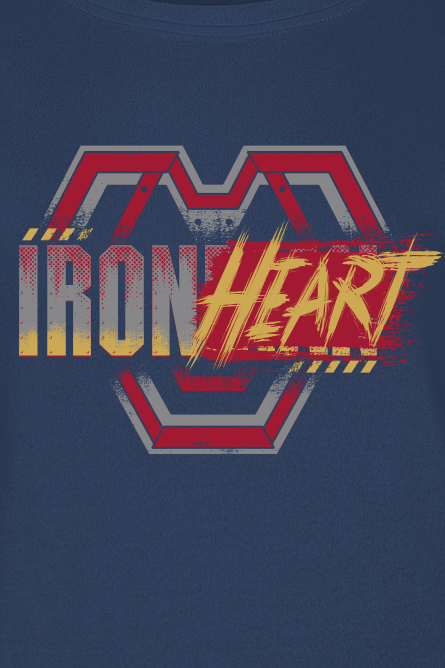 Black Panther Wakanda Forever - Ironheart Reactor T-Shirt blau