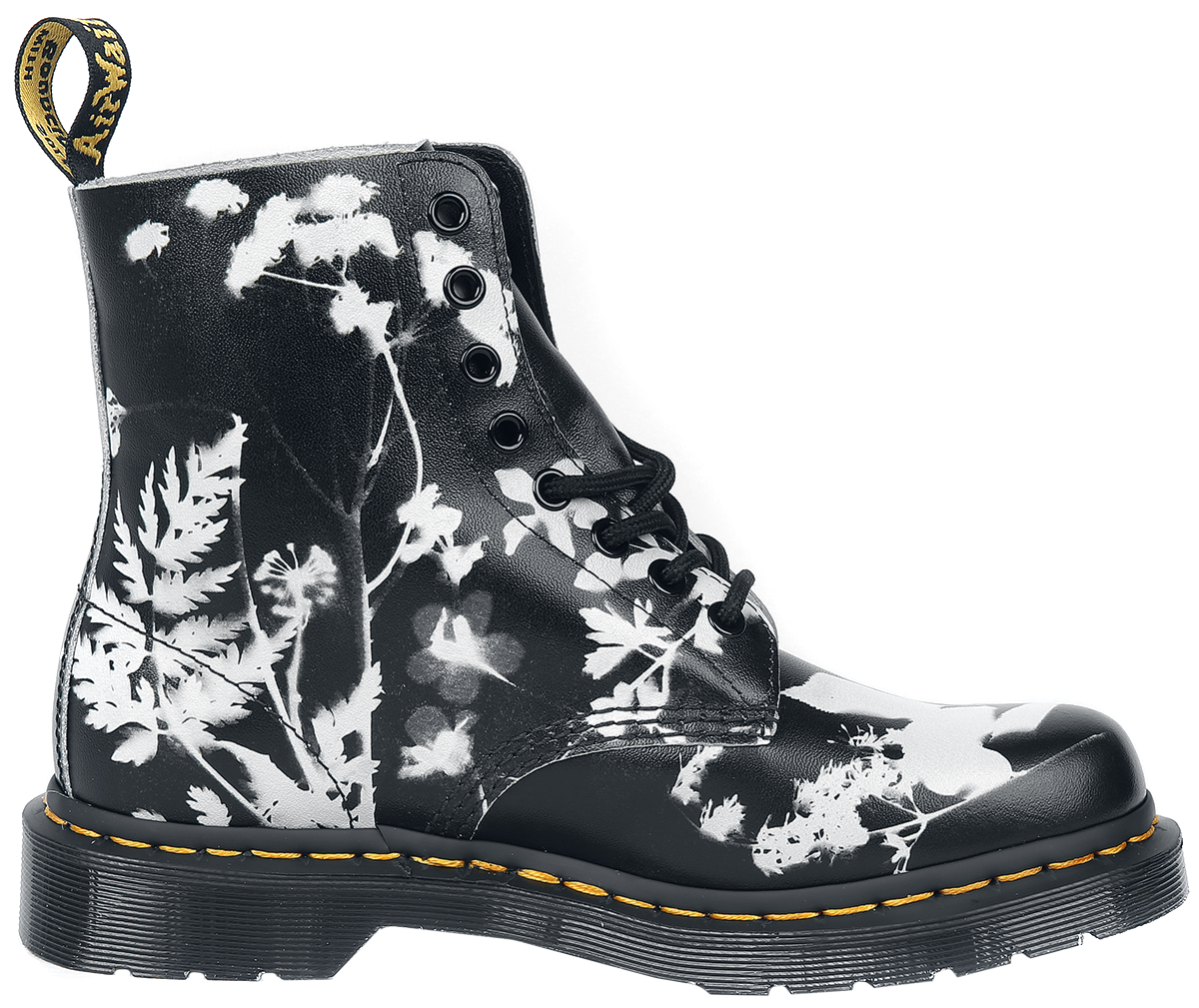 Dr. Martens 1460 Pascal - Phantom Floral Shadow Backhand Boot schwarz