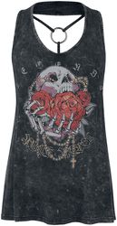 Top With Large Frontprint, Rock Rebel by EMP, Top