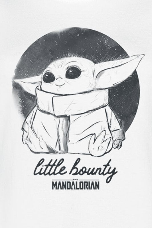 Frauen Bekleidung The Mandalorian - Ink Baby - Grogu | Star Wars T-Shirt
