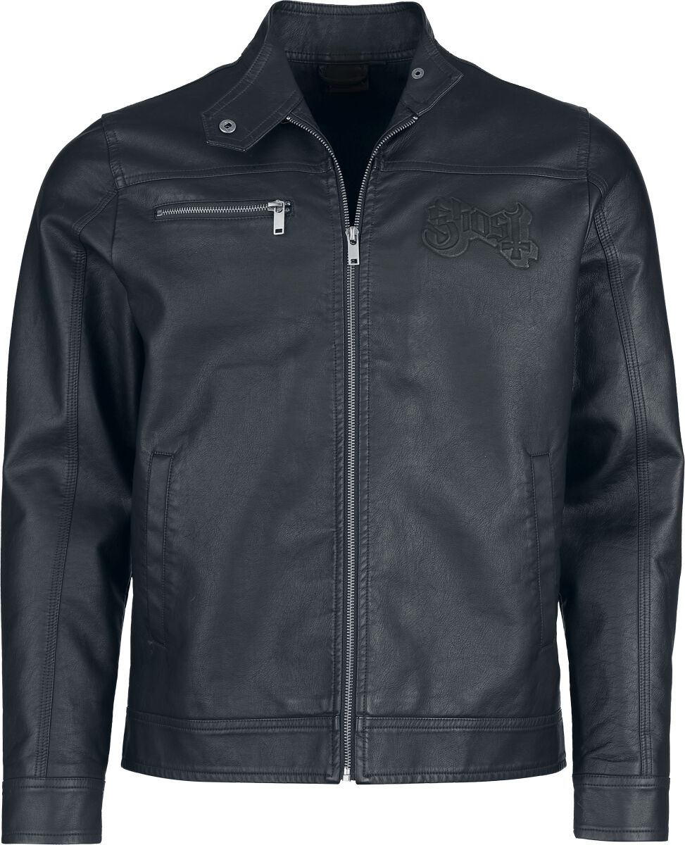 Ghost EMP Signature Collection Kunstlederjacke schwarz in 3XL