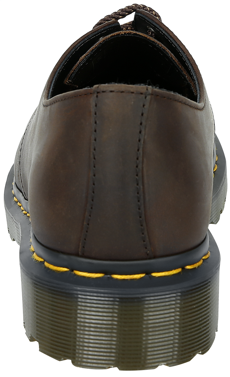 Dr. Martens 1461 Pascal - Chestnut Brown Waxed Full Grain Schnürschuh braun