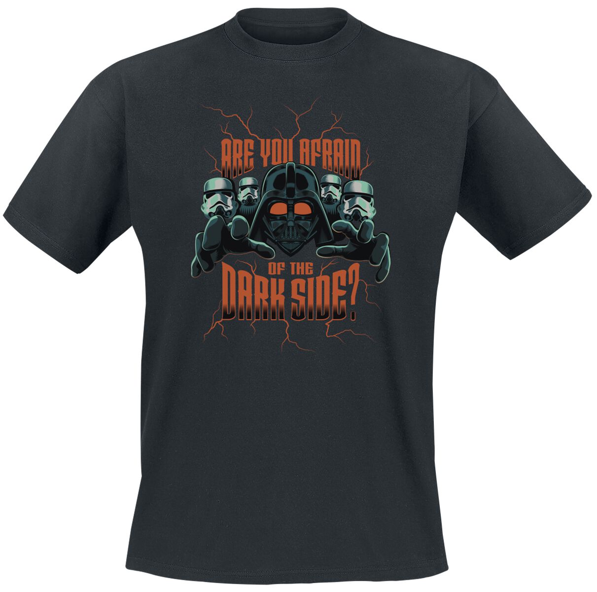 Star Wars T-Shirt - Star Wars Dark Side - S bis XL - für Männer - Größe XL - schwarz  - Lizenzierter Fanartikel