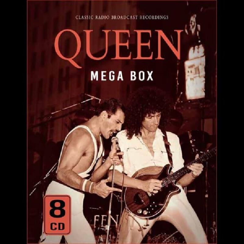 Image of CD di Queen - Mega Box / Radio Broadcast Recordings - Unisex - standard