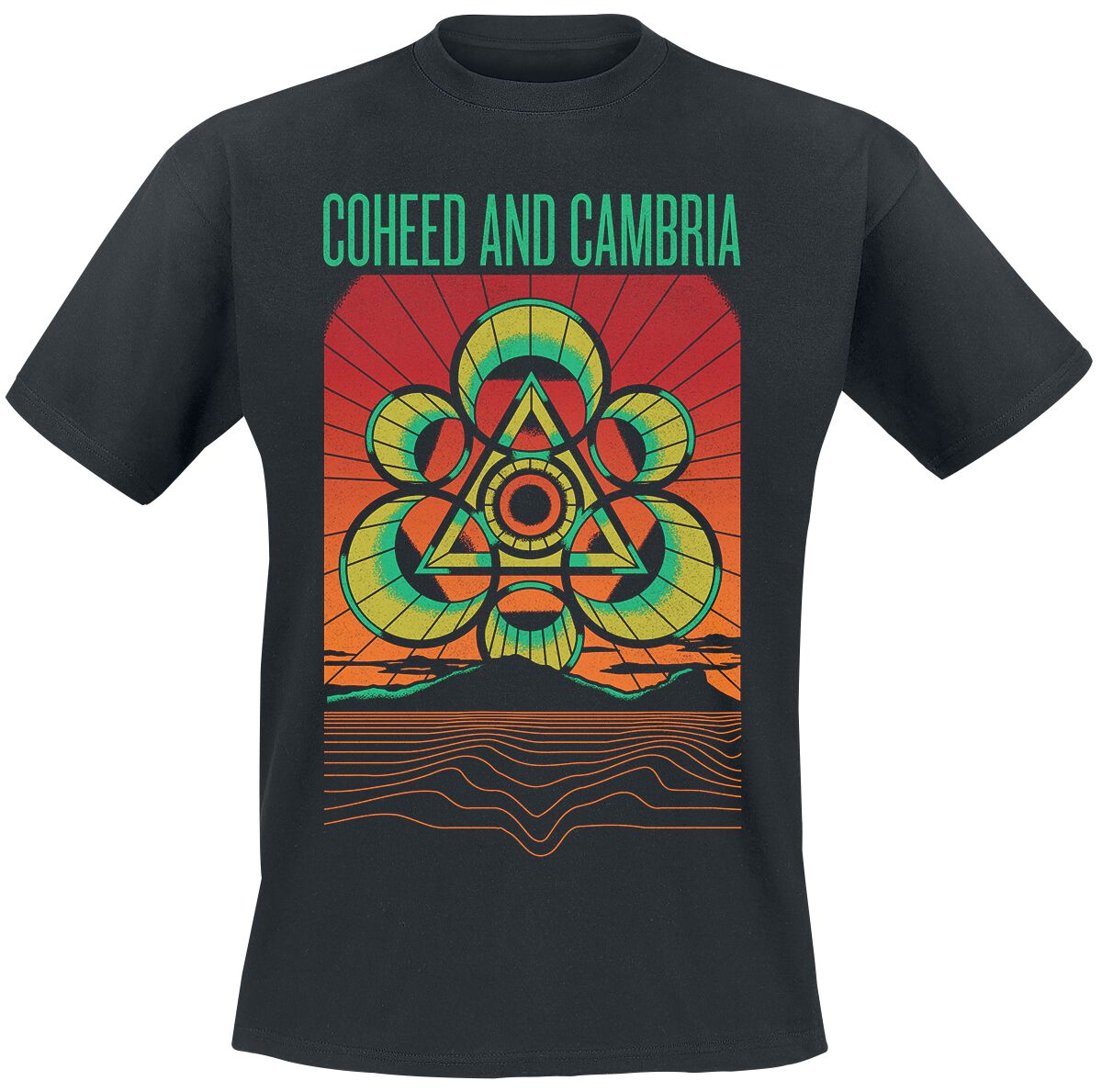 Coheed And Cambria Desert Dimension T-Shirt black