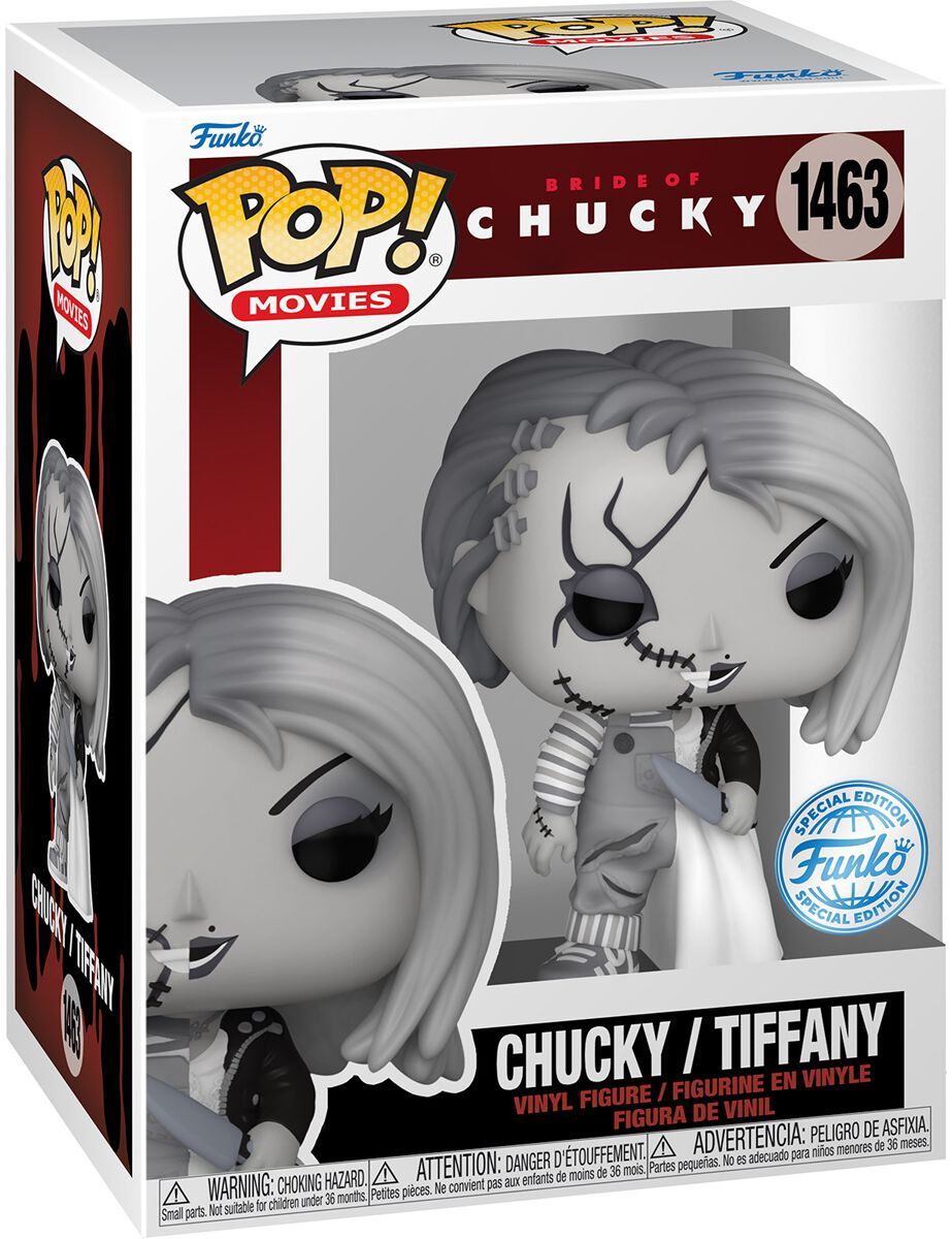 Chucky - Die Mörderpuppe - Chucky / Tiffany Vinyl Figur 1463 - Funko Pop! Figur - Funko Shop Deutschland - Lizenzierter Fanartikel