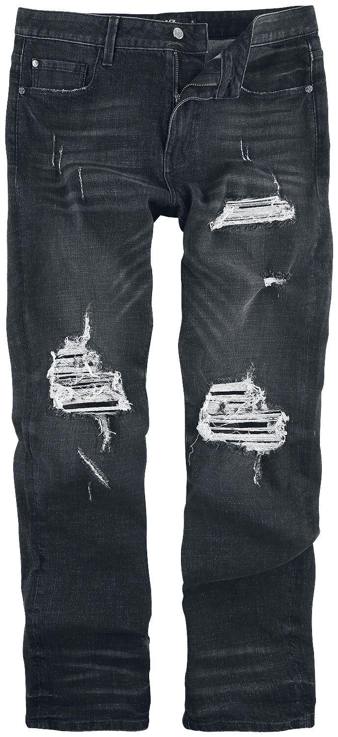 Destroyed Johnny Jeans schwarz von Black Premium by EMP