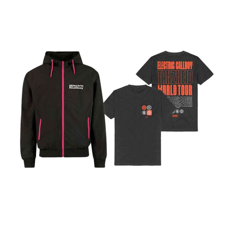 Windbreaker - Fan Bundle - S bis XXL - für Männer - Größe S - schwarz - Lizenziertes Merchandise! - Männer - male