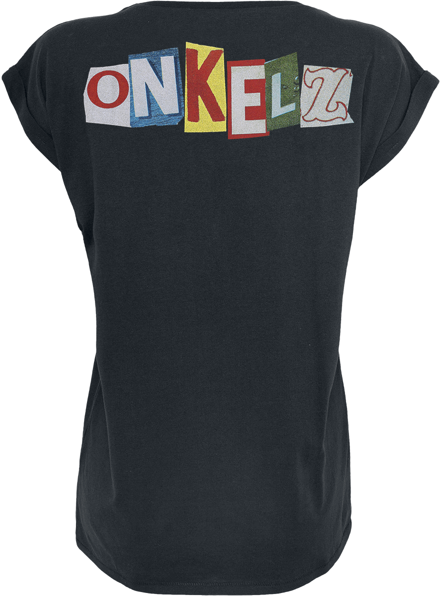 Böhse Onkelz T-Shirt - Kuchen und Bier - S bis XL - für Damen - Größe XL - schwarz  - Lizenziertes Merchandise!