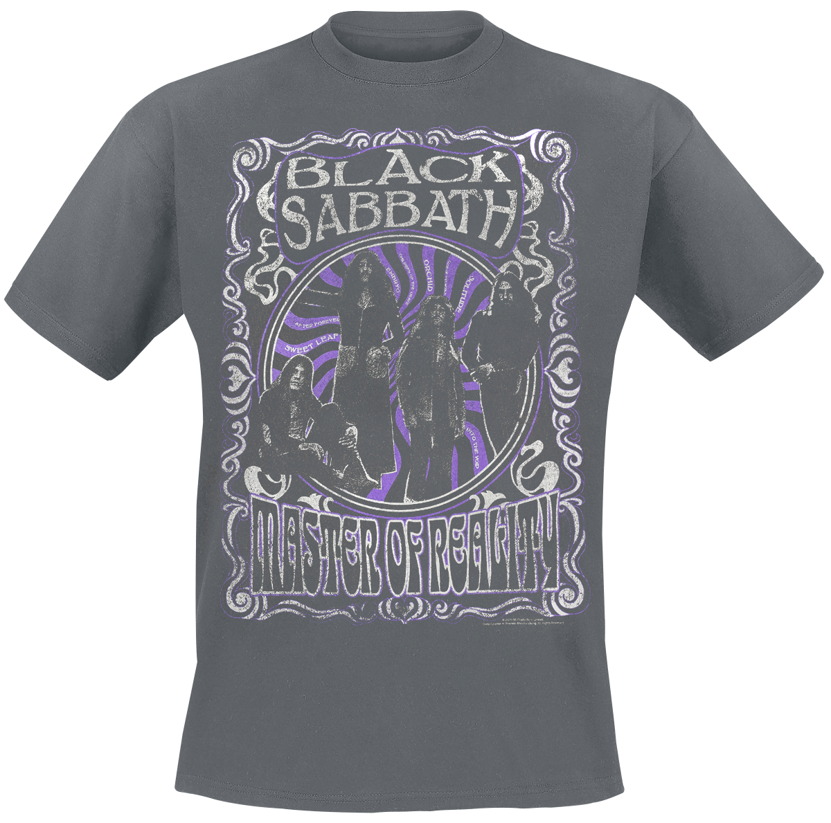 Black Sabbath - Master Of Reality Vintage - T-Shirt - charcoal