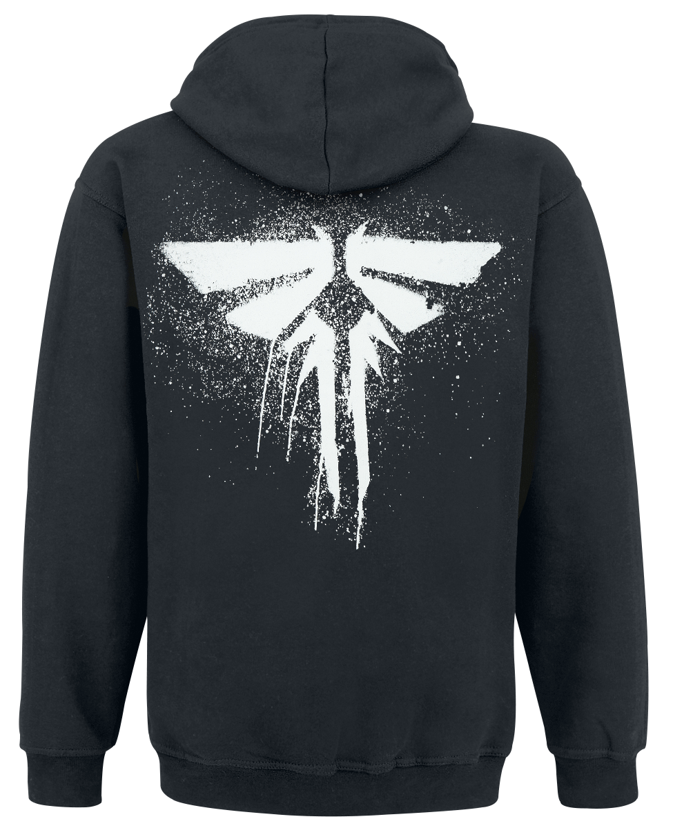 The Last Of Us - Gaming Kapuzenjacke - Part 2 - Firefly - S bis XXL - für Männer - Größe L - schwarz