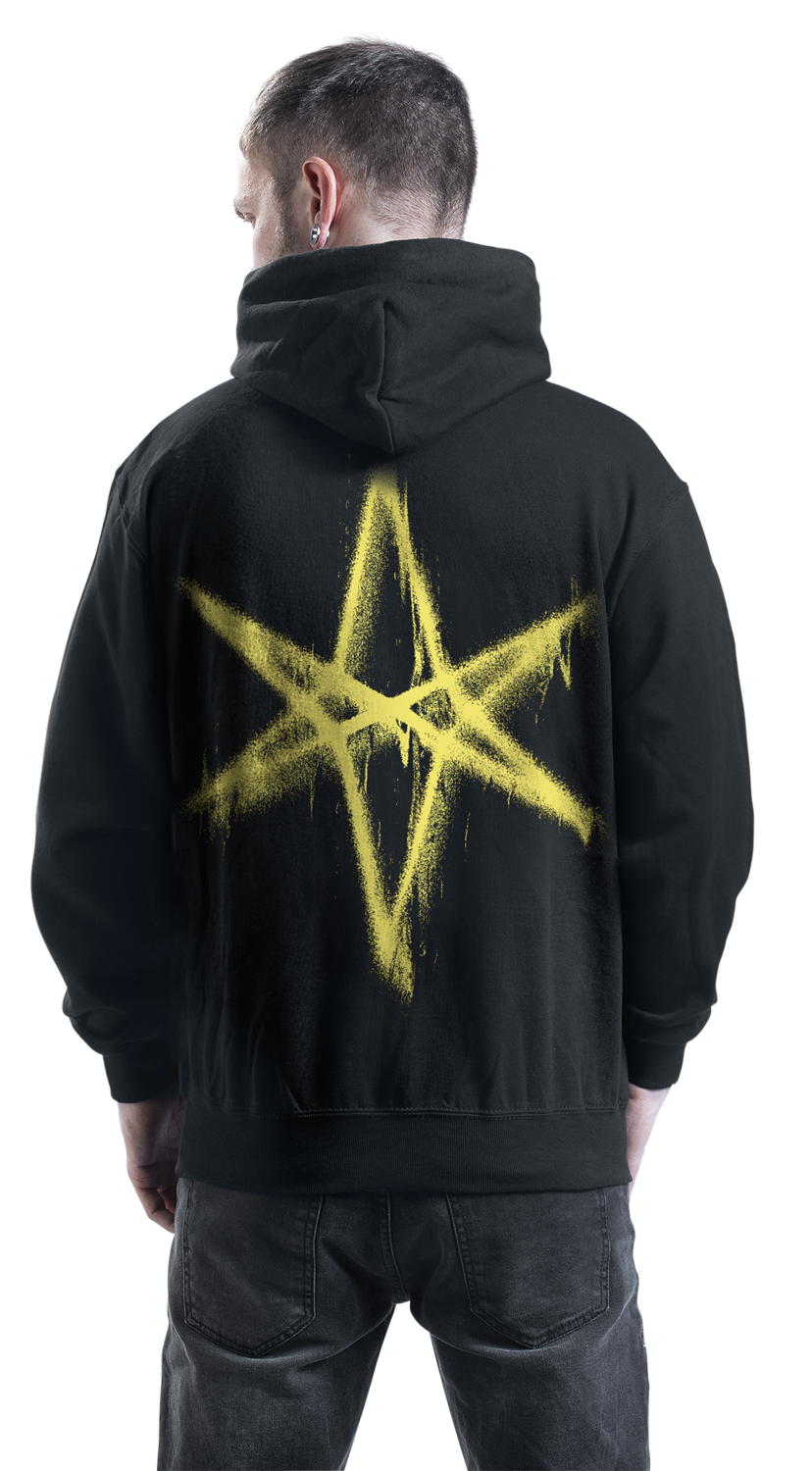 Bring Me The Horizon Spray Hex Kapuzenpullover schwarz