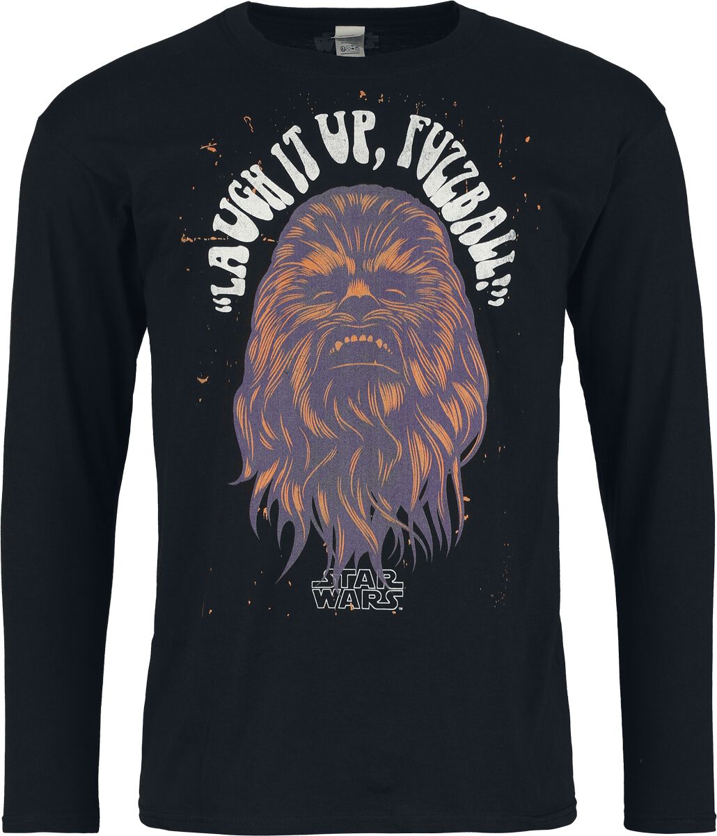 5052777685541 - Laught It Up Fuzzball Langarmshirt schwarz in L