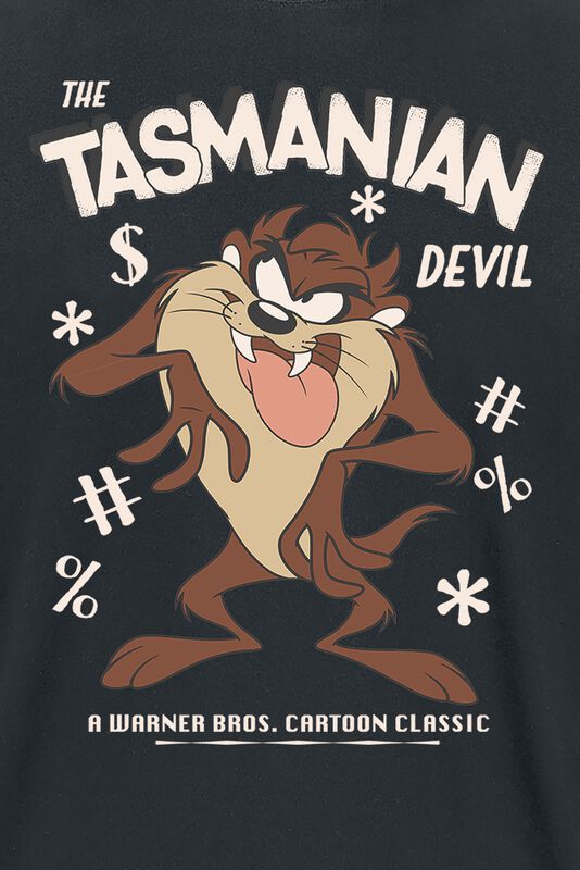 Große Größen Männer Tasmanian Devil | Looney Tunes T-Shirt