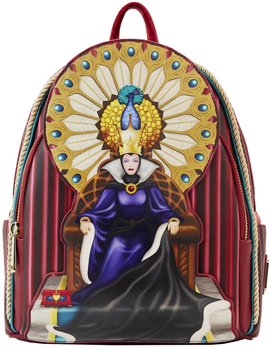 Mini Sac À Dos Disney de Blanche-Neige Et les Sept Nains - Loungefly - Evil Queen on Throne - pour F