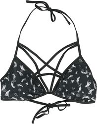 Pentagramm Bikini Top, Gothicana by EMP, Bikini-Oberteil