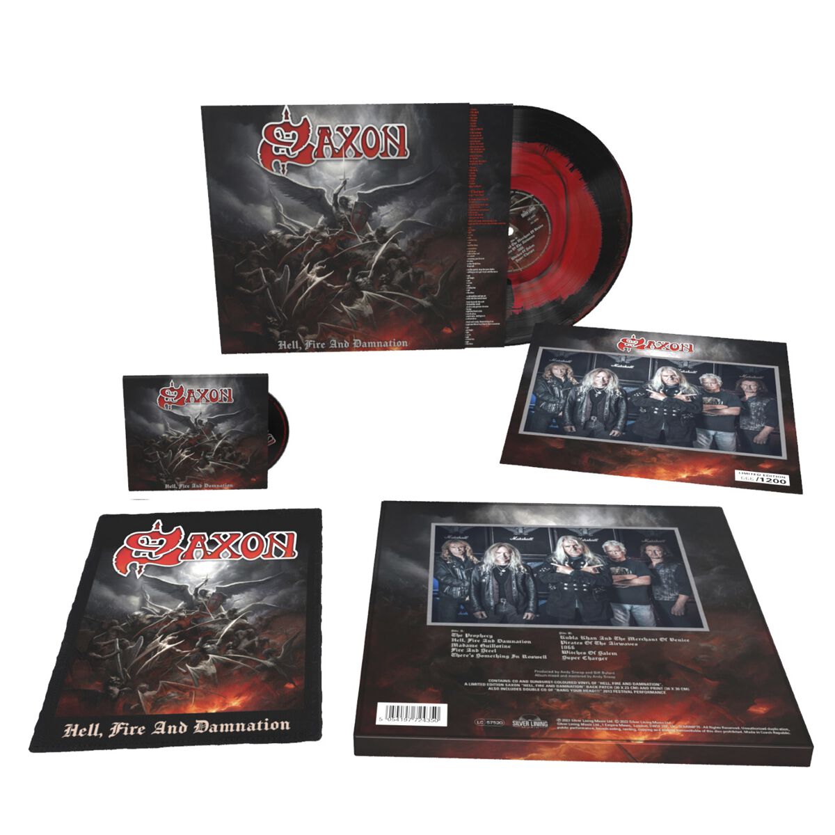 Levně Saxon Hell, fire and damnation CD & LP standard
