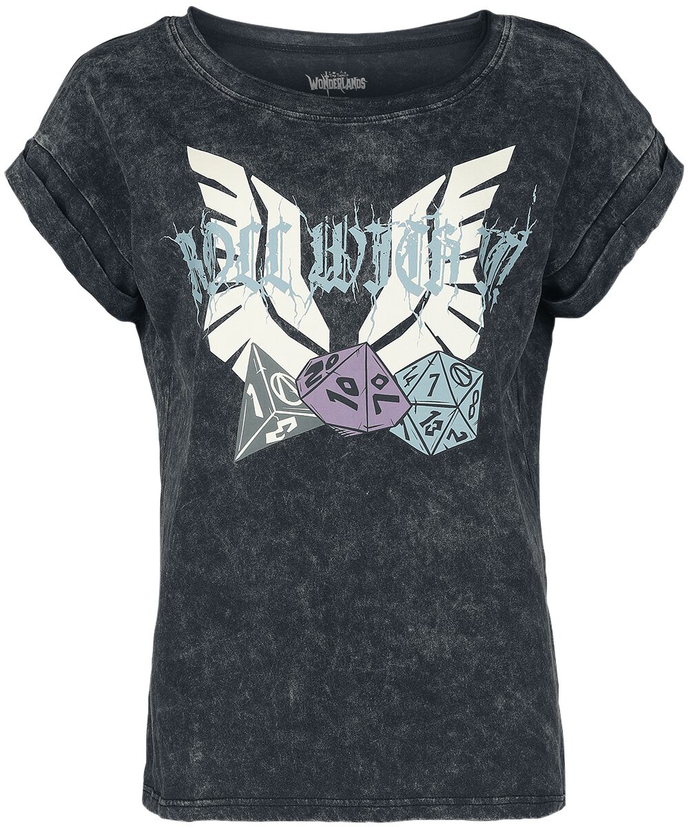 T-Shirt Manches courtes Gaming de Tiny Tina's Wonderlands - Roll With It! - S à XXL - pour Femme - a