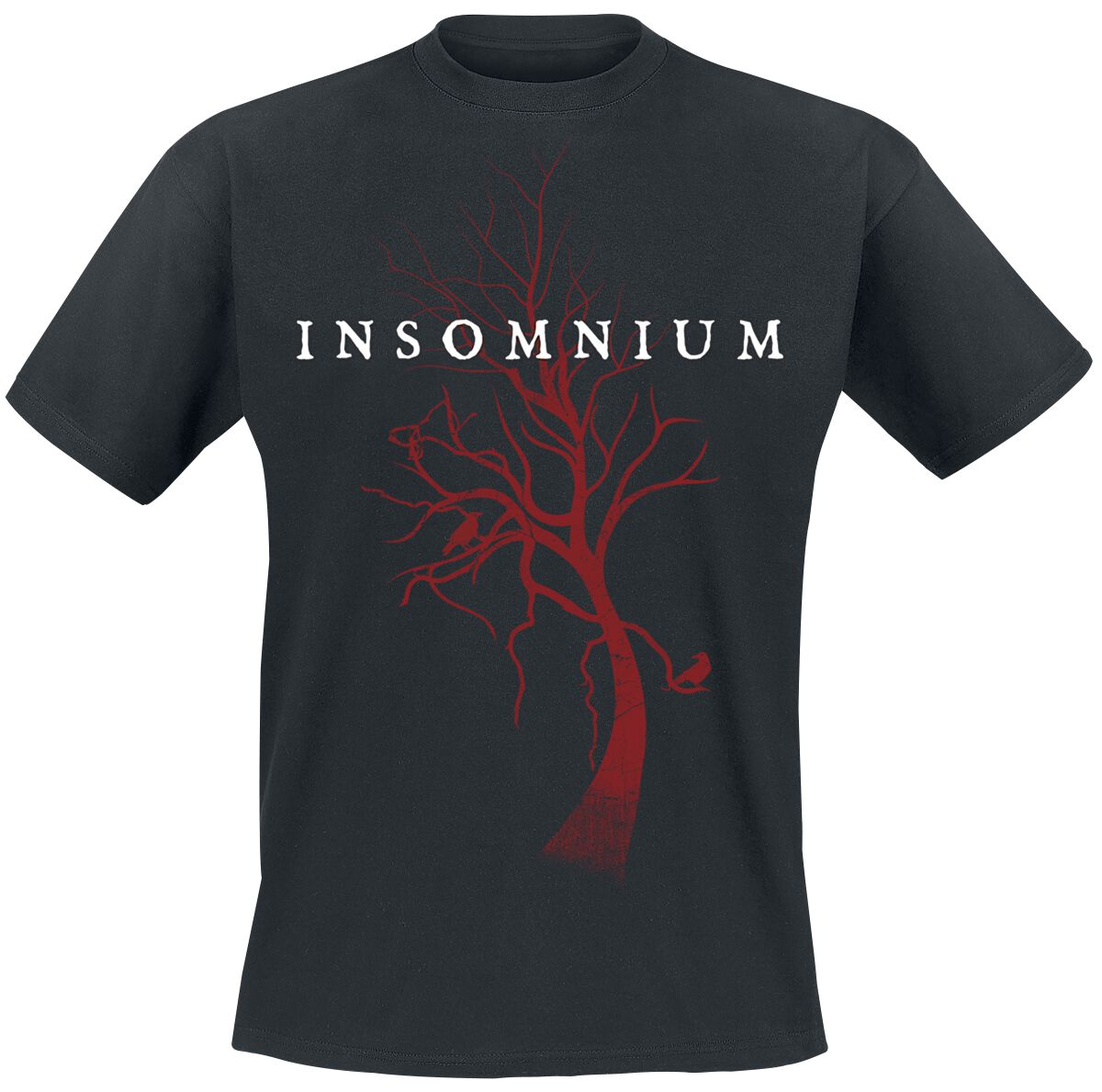 Image of Insomnium Raven Tree T-Shirt schwarz