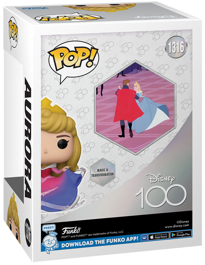 Dornröschen Disney 100 - Aurora Vinyl Figur 1316 Funko Pop! multicolor