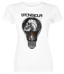 Skull Bulb, Stone Sour, T-Shirt