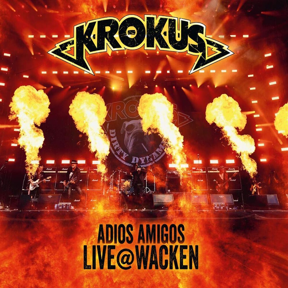 Levně Krokus Adios Amigos - Live @ Wacken CD & DVD standard