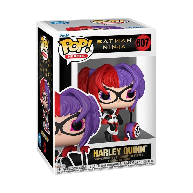 0889698903028 - Ninja Harley Quinn Vinyl Figur 607 Funko Pop! multicolor