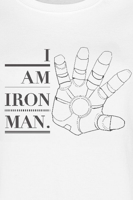 Filme & Serien Bekleidung I Am Iron Man | Iron Man T-Shirt