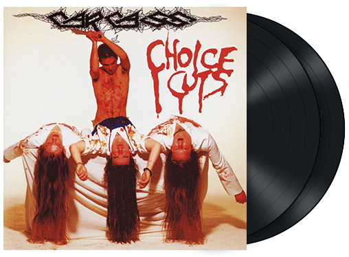 LP  av Carcass - Choice cuts -  - svart
