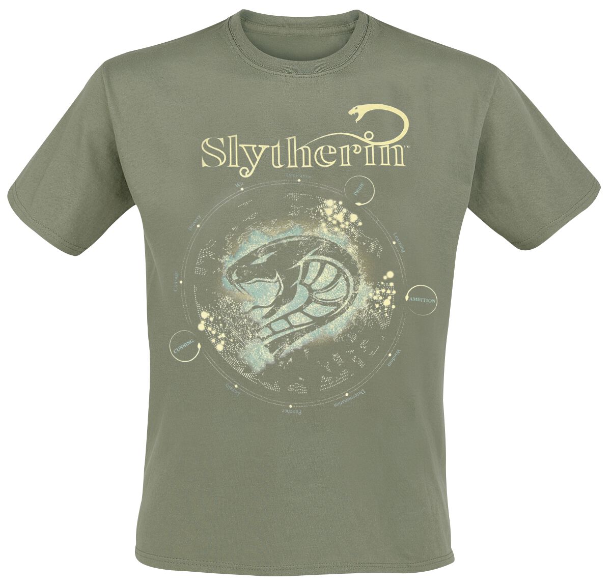 Harry Potter Slytherin T-Shirt grün in S