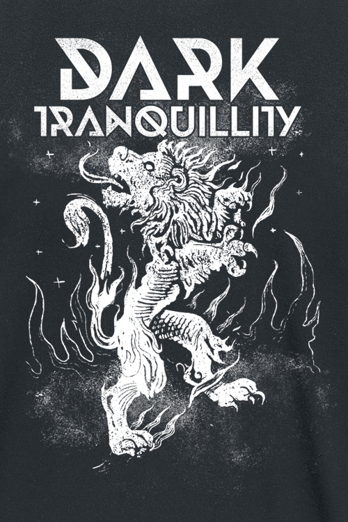 Dark Tranquillity Lion T-Shirt schwarz