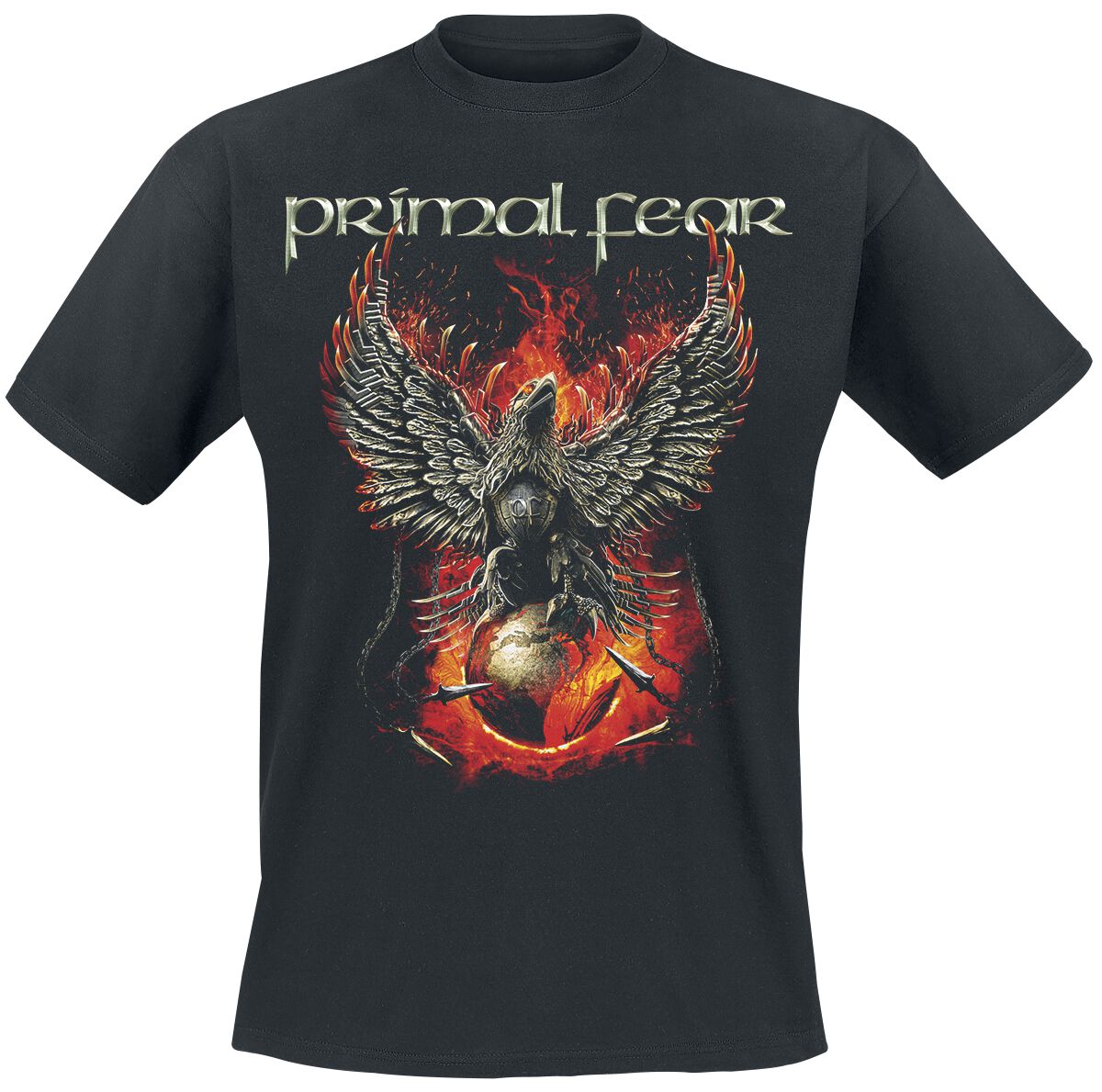 Primal Fear Eagle T-Shirt black