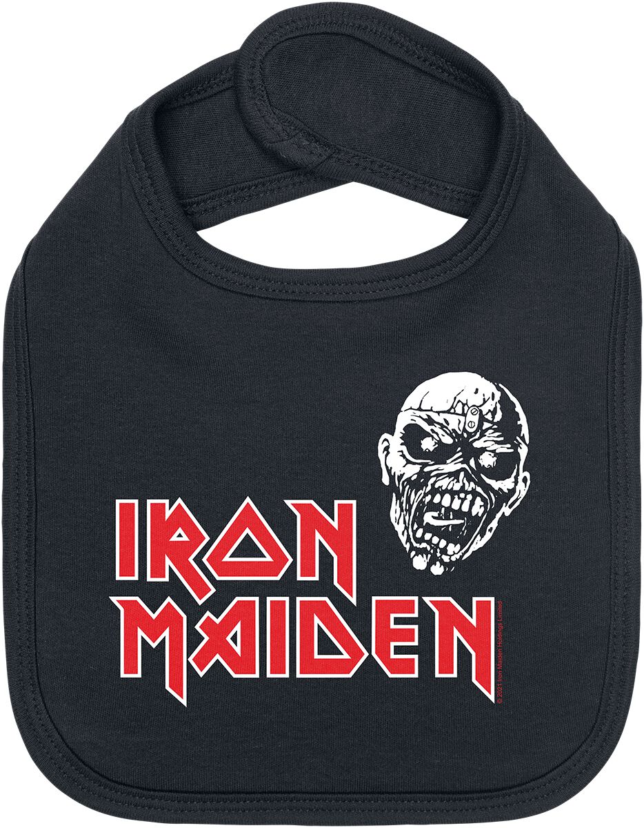 Iron Maiden Metal Kids Piece of Mind Lätzchen schwarz  - Onlineshop EMP
