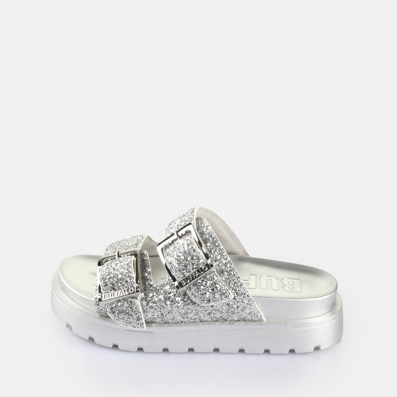 Thumbnail - Buffalo RAYA ARI GLAM - SILVER Sandale silberfarben in EU36